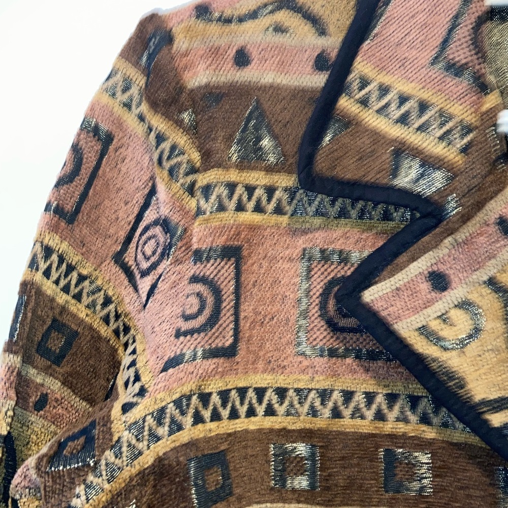 BFA tapestry XL button down jacket - image 4